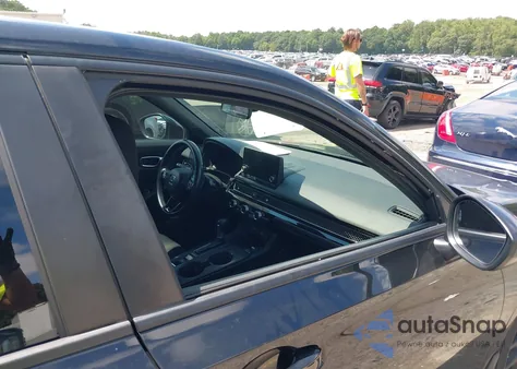 2022 Honda Civic Sport из США, поврежденный, VIN 2HGFE2F57NH527371